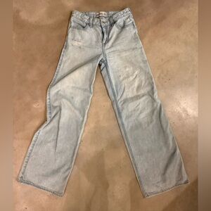 Abercrombie Kids High Rise, Wide Leg Jeans 11/12 Long